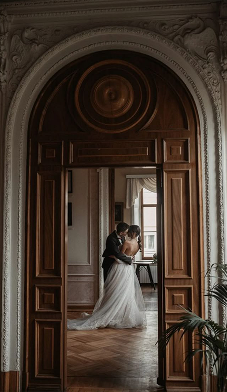 Elegante Hochzeitsdetails in einer luxuriösen Location in Genf